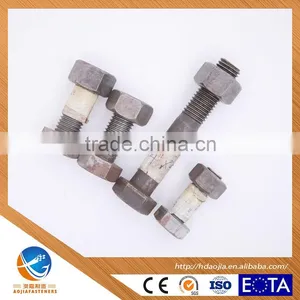 FACTORY PRICE DIRECT SELLING HEX BOLTS/HEX HEAD BOLTS M6-M24 WITH WZP thumbnail-6