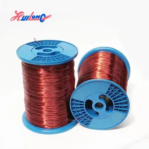 Electrical Wires Prices Aluminum Winding Wire High Temperature Resistance Enameled AWG EI/AIW 200/220 for Magnetic Coil Maldives thumbnail-5