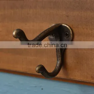 2016 New Clothes Hangers Coat Hooks Rack Wood Wall Hook for Hanging thumbnail-6