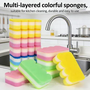 10pcs Non-Scratch Cleaning Sponge for Kitchen and Bathroom Eraser Sponges thumbnail-3