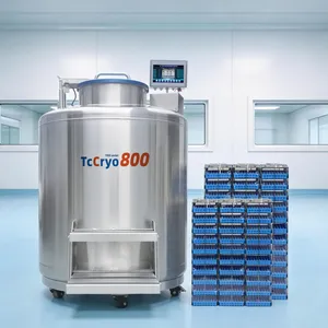 YDD-800 Vapor Phase Liquid Nitrogen Freezer Liquid Nitrogen Biological Container thumbnail-1