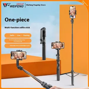 WF K05 Multi-Functional Selfie Stick Anti-Shake Pan-Tilt Portable Bracket Mobile Phone Camera Shooting Live thumbnail-3