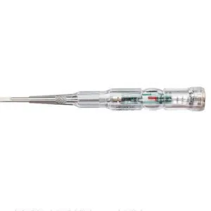 Transparent Voltage Tester Pen With LED Light, 70V-250V AC Detector for Live Wire Testing thumbnail-1