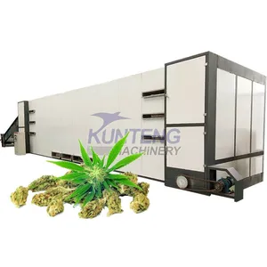 Hot Selling Marijuana Mesh Belt Drying Equipment Industrial Hemp Flowers Dryer EPC thumbnail-1