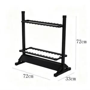 12/24 Grid Aluminium Fishing Rod Holder Fishing Pole Storage Rack Modular Aluminum Profile Fishing Rod Organizer thumbnail-3