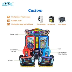 2 Player Racing Arcade Machine Rhythm Overdrive Dual Screen Car Driving Simulator for FEC Operators and Commercial Game Centers thumbnail-5