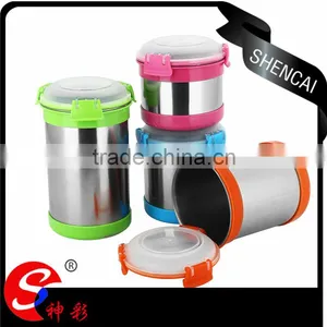 2016 New Product Colorful Kitchen Stainless Steel Canister Sets With Airtigh Lids thumbnail-1