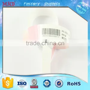 MDW156 Custom Soft Paper L Shape Barcode Hospital id Wristbands Quality Choice thumbnail-4