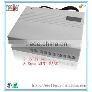Apartment Intercom System Pabx 2 Lines 8 Exts thumbnail-1