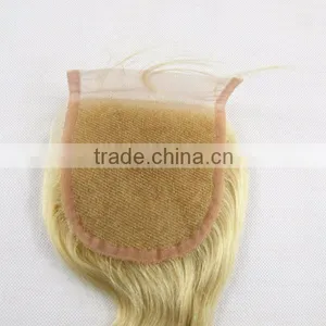 Brazilian Hair Full Lace Closure Bangs Lace Closure thumbnail-1
