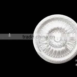 Cheap PU Ceiling Medallion / Ceiling Rose for Home Decoration thumbnail-3