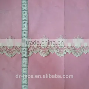 Swiss Embroidery Lace in Nylon & Cotton thumbnail-1
