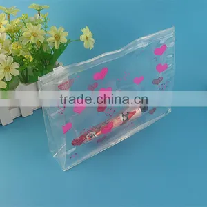 Degradable Material Makeup Bag Clear PVC Bags With Zipper thumbnail-5