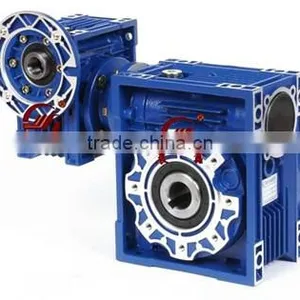 Industrial Power Transmission Mechanical Motoviro Like NMRV Double Worm Gearbox thumbnail-1