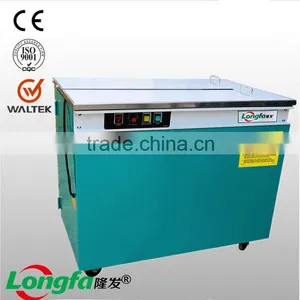 High Quality Semi- Automatic Carton pp Strapping Machine thumbnail-2