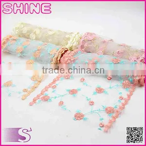 Customized Fancy Simple Elegant Noble Customized Pastoralism Flowers DIY Decoration Lace Roll thumbnail-1