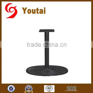 Wholesale Black Round Cast Iron Restaurant Table Base thumbnail-3