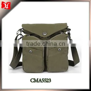 2014 Wholesale Men Messenger Bag, Messenger Bag Military, Canvas Messenger Bags thumbnail-1