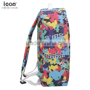 Heat Transfer Printing 600D Polyester Backpack thumbnail-3