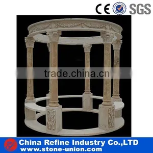 Carved Natural Stone Marble Gazebos thumbnail-1