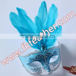 Wholesale Products Goose Feather Mask For Carnival Mask thumbnail-3