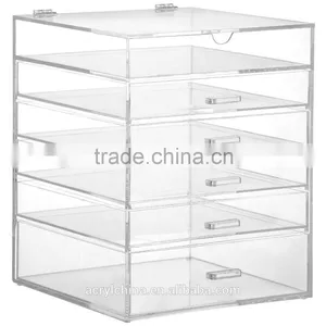 Acrylic Cube Box With Lip thumbnail-6