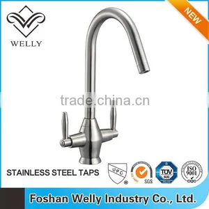 Dual Handle Sainless Steel Sink Taps thumbnail-1