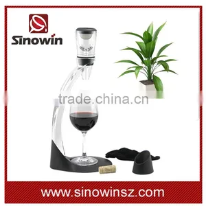 Plastic Wine Aerator Pourer With Stand thumbnail-1