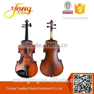 Unvarnished Violin Ebony Accessories Violin Hot Sale In USA Brand Violin 1/2 thumbnail-1