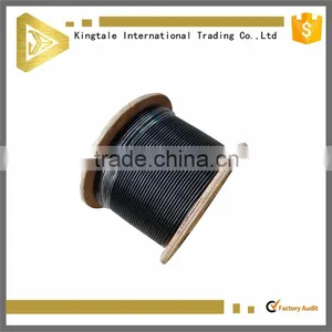 7*7 7*19 Custom-made Black Pvc pa pu Coated Pull Push Wire Cable thumbnail-3