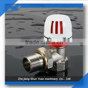 Thermostatic Radiator Valves Angle Ball Valve Brass Valve Copper Ball Valve for Ppr Pipe thumbnail-1
