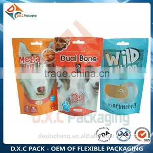 Snack Food Stand Up Pouches With Window For Food Packaging thumbnail-4