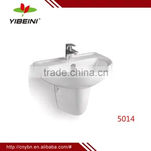 China Wholesale Ceramic Wall Hung Hand Wash Basin thumbnail-1