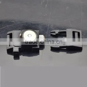 2016 New Colored Glow in the Dark Plastic Whistle Buckle With Fire Starter Flint and Flashlight Wholesale Quality Choice thumbnail-5