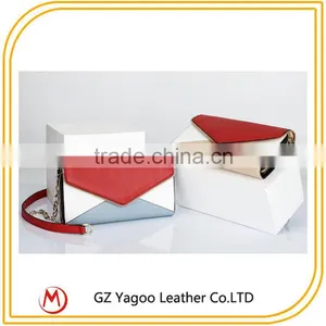 Contrast Color Own Branded Women Leather Wallet From Gz Handbag Factory thumbnail-1