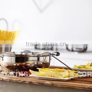 Straight Shape Double Function Chafing Dish With Bakelite Handle thumbnail-3