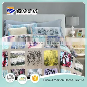 Twill Digital Printed Bedding Sheet Set thumbnail-6