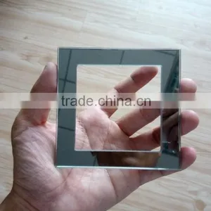 Wall Switch Glass Panel, Light Switch Glass Plates, Curving Electrical Touch Switch Glass thumbnail-3