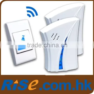 Wireless Door Bell 80m Home 2 Receivers Remote Control Chime 36 Tunes Doorbell thumbnail-1