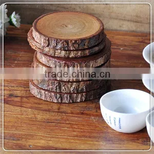 Tea Wooden Table Coasters Customzied Design Hand Carfted Cup Mat thumbnail-1