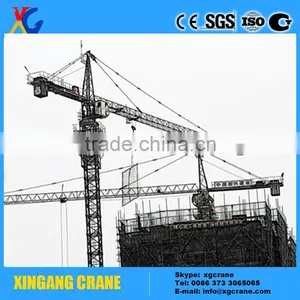 QTZ5016 Model Topkit Tower Crane 3t Tower Crane Top Slewing Cranes thumbnail-3