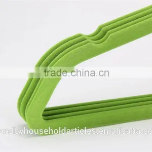 HM-003 70g Velvet Non Slip Suit Hanger With a Notch For Clothes Indoors Use 10pk Color Sleeve Quality Choice thumbnail-5
