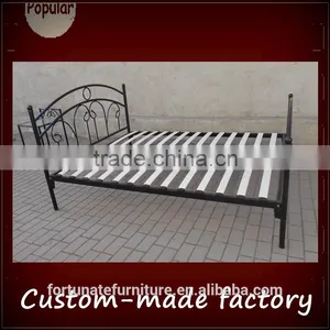European Style Double Metal Bed Frame thumbnail-1