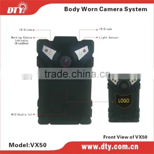 2015 Shenzhen Manufacturer Waterproof 1 ch Body Worn Camera Dvr for Police Use,VX50 thumbnail-1