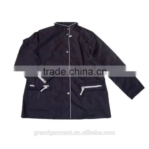 OEM Unisex Plain Cheap Waterproof & Windbreaker Jacket thumbnail-1