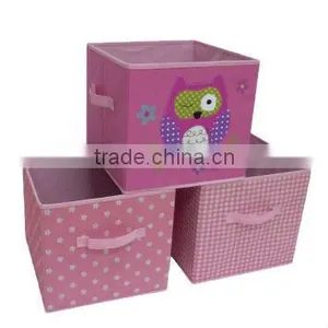 New Hot Sale Printing Foldable Non Woven Storage Box for Kids Quality Choice thumbnail-2