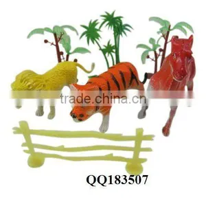 Animal Play Set, Set Toy, Funny Toy for Kids, Plastic Animal Toy thumbnail-1