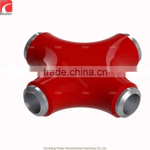 API 6A Block Crosses and Tees and Elbow(flanged or Studded) thumbnail-3