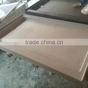 us Marble Shower Pan in Stone Canada 6 Inch Height thumbnail-1