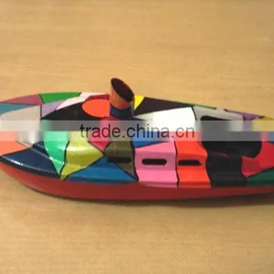 Pop Pop Boats From India Carnival Painted thumbnail-1